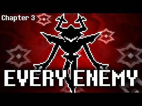 Deltarune Chapter 3, but every enemy is the Roaring Knight