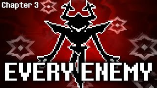 Deltarune Chapter 3, but every enemy is the Roaring Knight