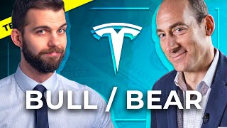 Tsla Bull/Bear Debate: Rob Maurer of Tesla Daily & David Trainer of New Constructs