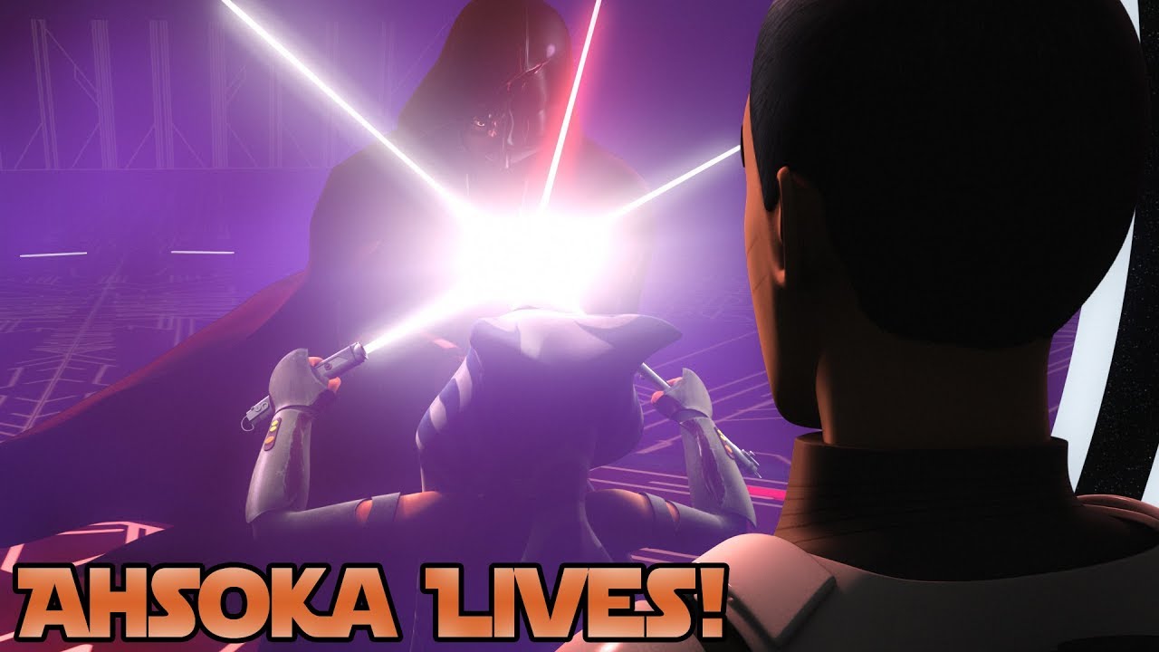Ahsoka Tano Lives! Ezra Saves Ahsoka from Darth Vader A Star Wars
