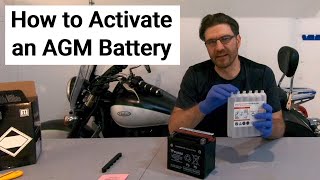 How to Activate and Charge a New AGM Battery How to Activate and Charge a New AGM Battery