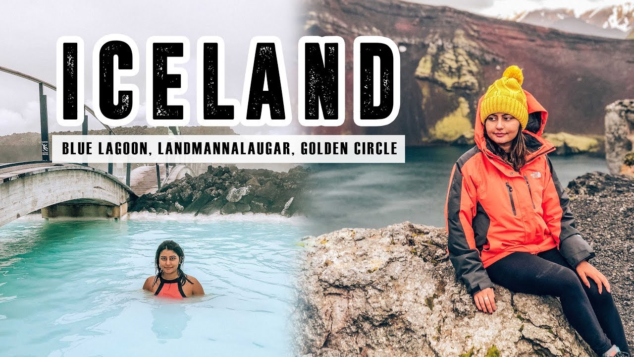 ICELAND VLOG (1/4): Blue Lagoon, Landmannalaugar, Golden Circle | Indian Girl In Iceland