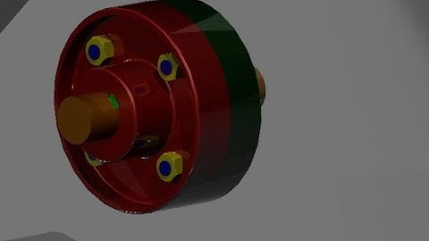 Flange Coupling Protcted | Creo | part Design And Assembly
