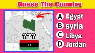 GUESS THE COUNTRY ON THE MAP 🌍GEOGRAGHY CHALLENGE! (IMPOSSIBLE LEVEL)