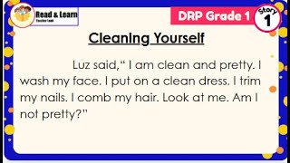 Developing Reading Power 1 Exercise No. 1 Cleaning Yourself I Read & Learn