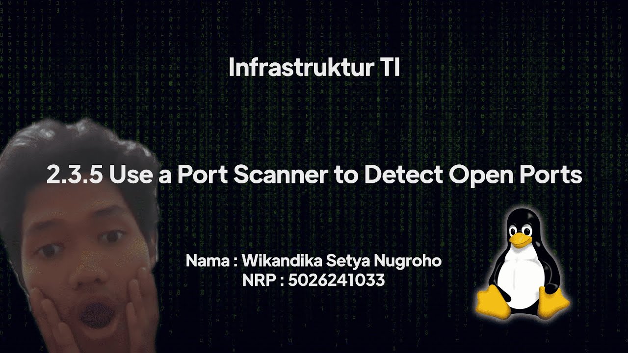 2.3.5 Lab - Use a Port Scanner to Detect Open Ports - YouTube