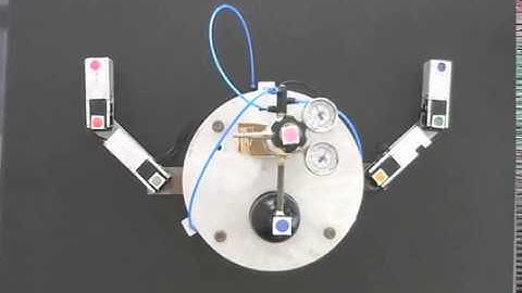 Identification of an earth-based space robot test bed