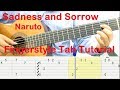 Sadness and Sorrow Guitar Lesson (Naruto) Fingerstyle Tab Tutorial