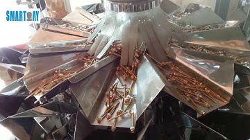 Multihead Weigher with VFFS 420 packing system for 1021g Nail