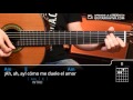 Corazón Espinado Fácil en guitarra Cover con acordes (cómo tocar)