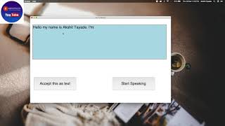 Text-to-Speech using Python Text To Speech Application Offline Using Pyqt5 Module In Python