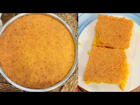 طريقة عمل بسبوسة بالبرتقال البلدي يوكل مع الشيف نونا