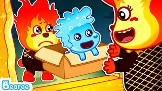 Fire Parents Adopt A Sweet Water Baby Kids Cartoon