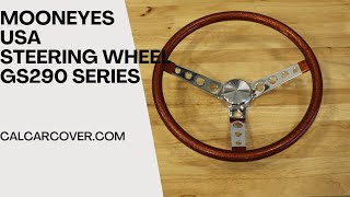 Mooneyes GS290 Orange Steering Wheel Standard Format GS290CMOR