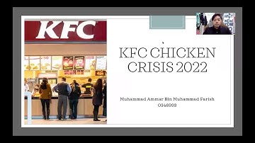 KFC Chicken Crisis 2022 - Crisis Management Individual Assignment