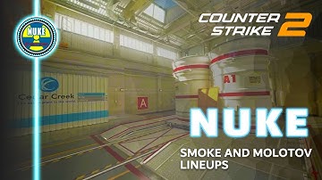 CS2 NUKE | Smoke And Molotov Lineups