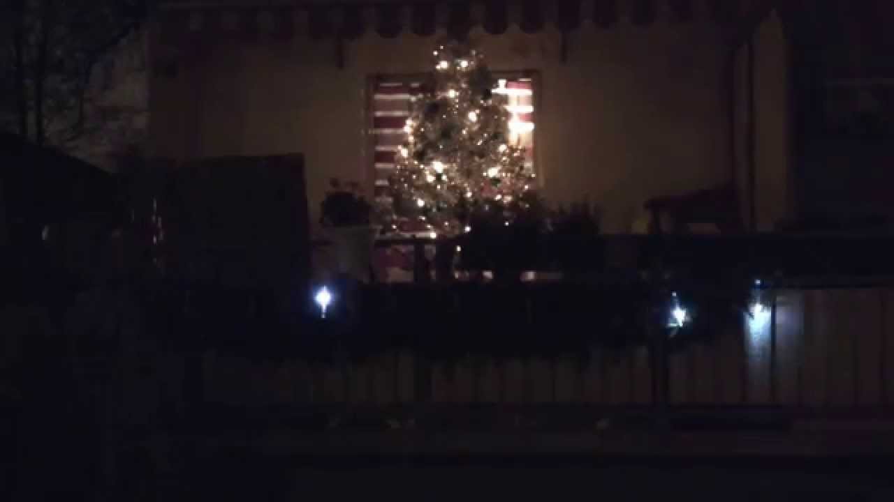 Xmas beleuchtung balkon youtube