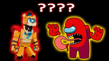 6 FNAF Animation Among Us "AAAmong among among among us" Sound Variations in 47 Seconds
