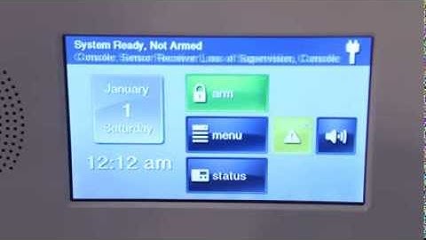 2GIG Go!Control; How to Work with Onscreen Trouble Alerts