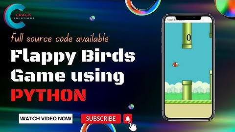 Flappy Birds Game Using Python | python game | Python Project