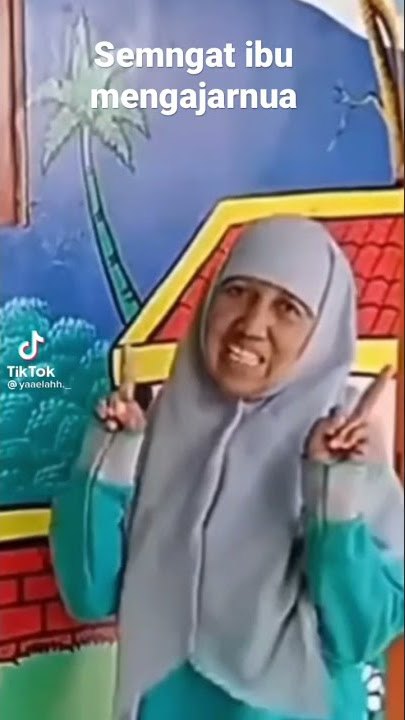 Vidio lucu ibu-ibu bilang ini namanya jari tengah