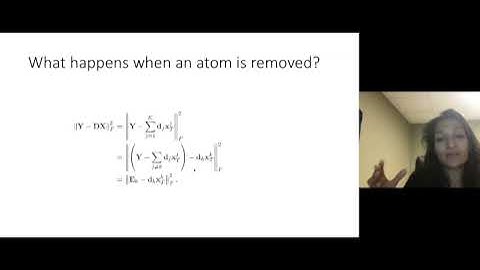 Sparse Coding and Dictionary Learning | Unsupervised Learning for Big Data