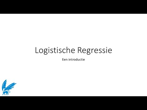 Video: Statistiekenoverzicht 14: Logistische Regressie