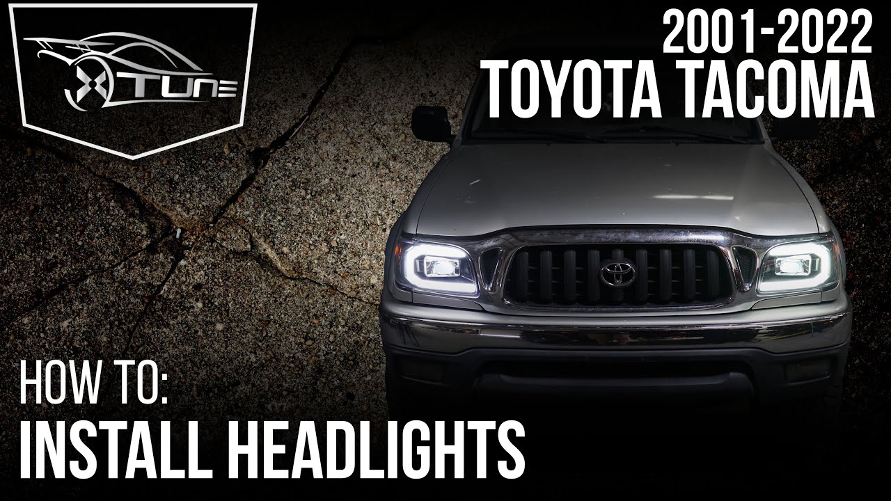 X-tune Installation Video: 2001-2004 Toyota Tacoma - Headlight