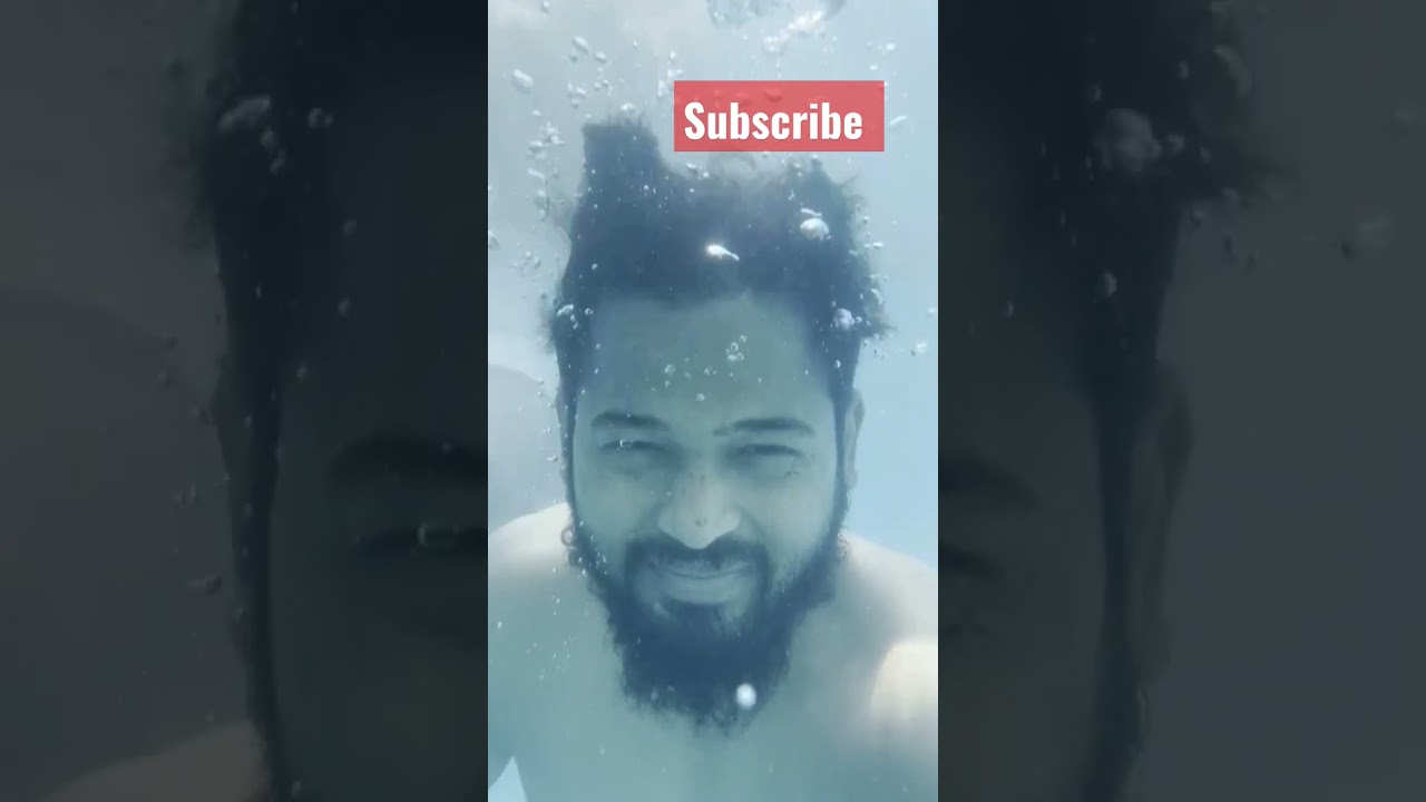 Under water Swimming video with iPhone 13 pro max 