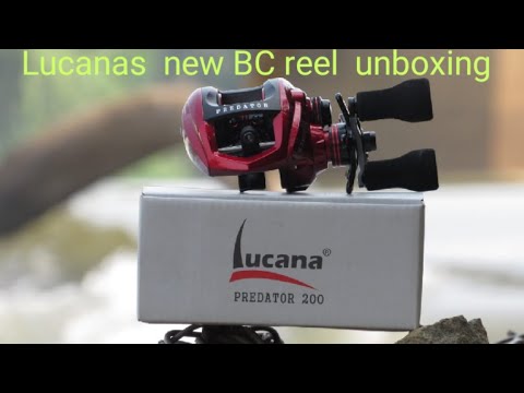 Unboxing of new Baitcasting reel Predator from Lucana 