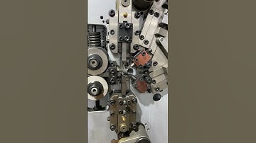 2  Axis automatic spring coiling machine for 1.6mm 110 pcs per minute