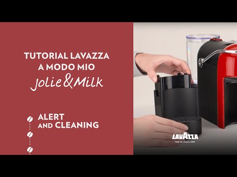 Lavazza A Modo Mio Jolie&Milk - Tutorial alert and cleaning | Lavazza