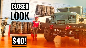 $40! WPL B16 Kit Review. The Deuce & a Half M35 1/16th Scale 6x6 Trail Truck