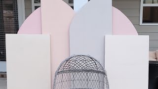 (Do this and save $650) DIY accent wall/Modern backdrop wall #accentwall #backdrop #diy #youtube