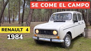 Voy campo a través con un Renault 4 de 1984 segoviano