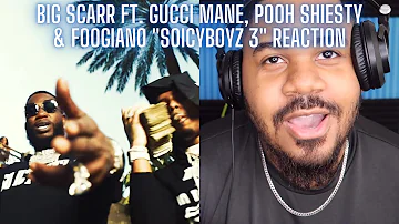 Big Scarr - SoIcyBoyz 3 (feat. Gucci Mane, Pooh Shiesty & Foogiano) [Official Video] REACTION