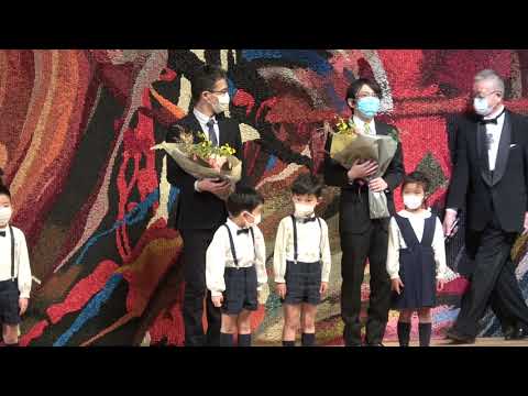 ｸﾘｽﾏｽｺﾝｻｰﾄ2020　花束贈呈