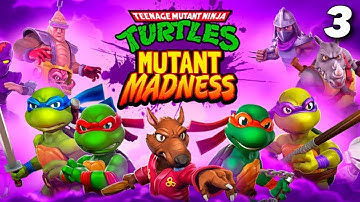 TMNT: MUTANT MADNESS Gameplay Walkthrough Part 3 - iOS | ANDROID