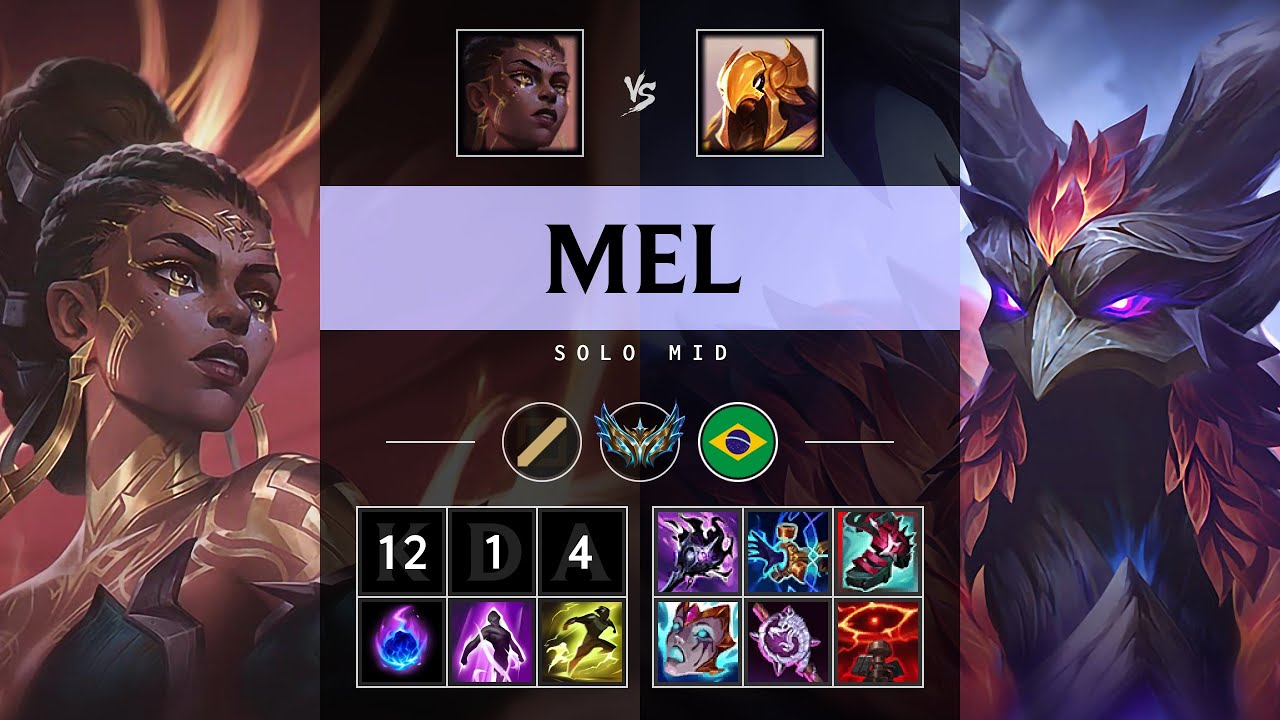 Mel Mid vs Azir - BR Challenger Patch 25.S1.3