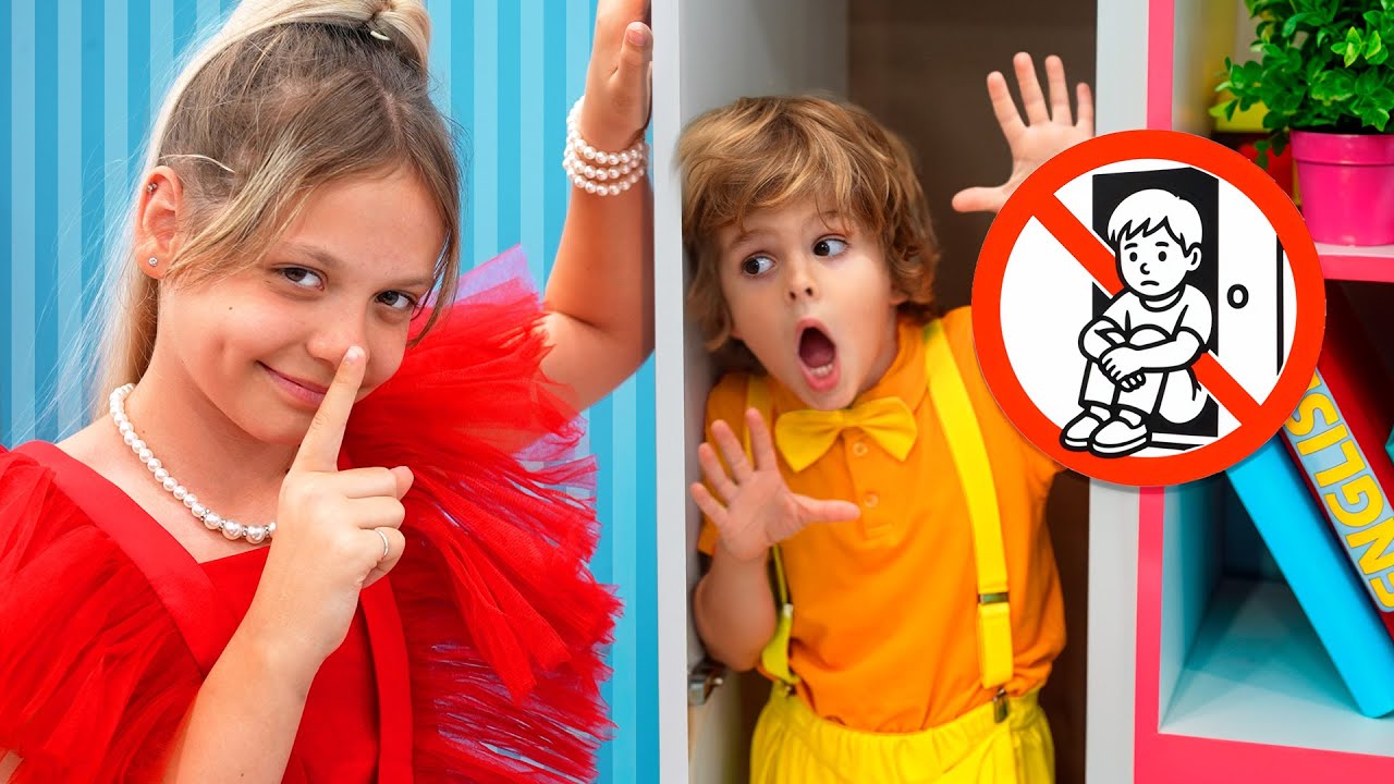 Eva dan Teman tidak bermain dengan Adik Kecil