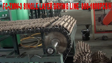 FC-ZMW-3 single layer drying line 800- 1000pcs