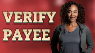 How Can You Verify Payee Ownership Before Storing Bank Info?