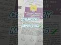 Chemistry🫶🏻#trendingshorts #minivlog#viral#viralshorts#views#youtubeshorts#12th #chemistry#1mview