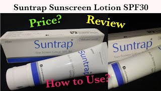 Suntrap Sunscreen Lotion | Suntrap Sunscreen Review | Suntrap Sunscreen | Sunscreen or Sunblock? Resimi