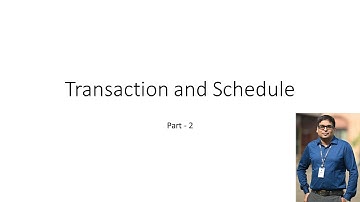 Transaction and Schedule Part 2 - Schedule, Lost Update, Dirty Read and Unrepeatable Read Problem