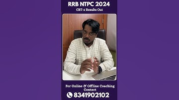 RRB NTPC Graduate CBT-2 Results Out | Score Card Released | Cutoff & Next Step Explained