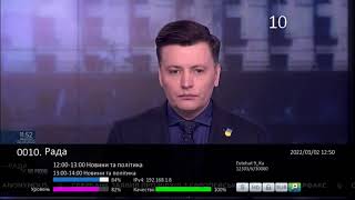 Открытое Вещание Украинских Эфирных Каналов В T2-Mi На Спутнике Eutelsat 9B 9 E