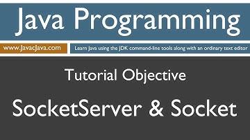 Learn Java Programming - SocketServer and Socket Class Introduction
