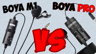 🎤 Boya BY-M1 vs Boya BY-M1 PRO | Тест и сравнение звука