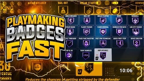 Fastest way to get all ur playmaking badges in 2 hours!! NO GLITCH | NBA 2k20